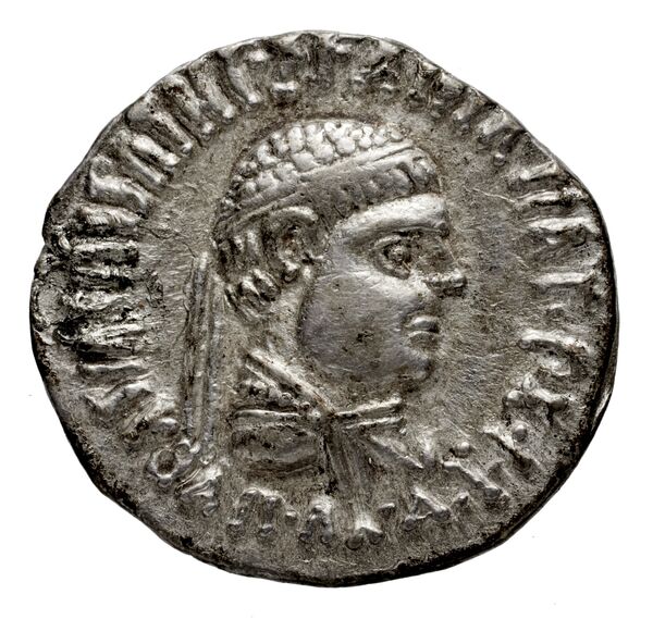 Bactrian and Indo-Greek Coinage Apollodotus II 3.1, аверс, bnf-bigr