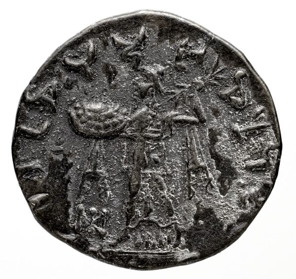 реверс Bactrian and Indo-Greek Coinage Strato I 31.5