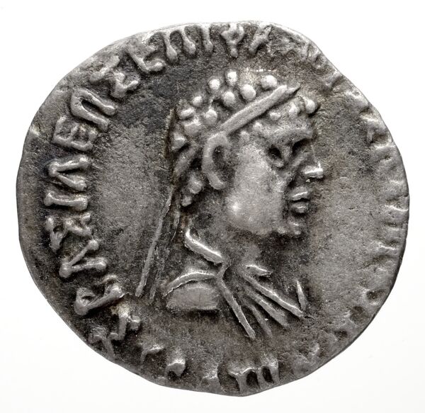 Bactrian and Indo-Greek Coinage Strato I 31.3, аверс, bnf-bigr