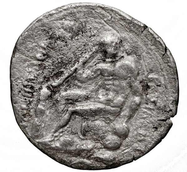 реверс Bactrian and Indo-Greek Coinage Euthydemus I 2.12