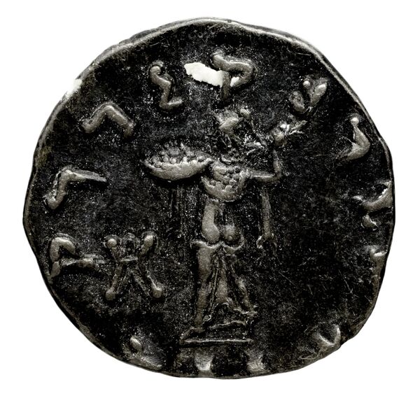 Bactrian and Indo-Greek Coinage Menander I 13.19, реверс, bnf-bigr