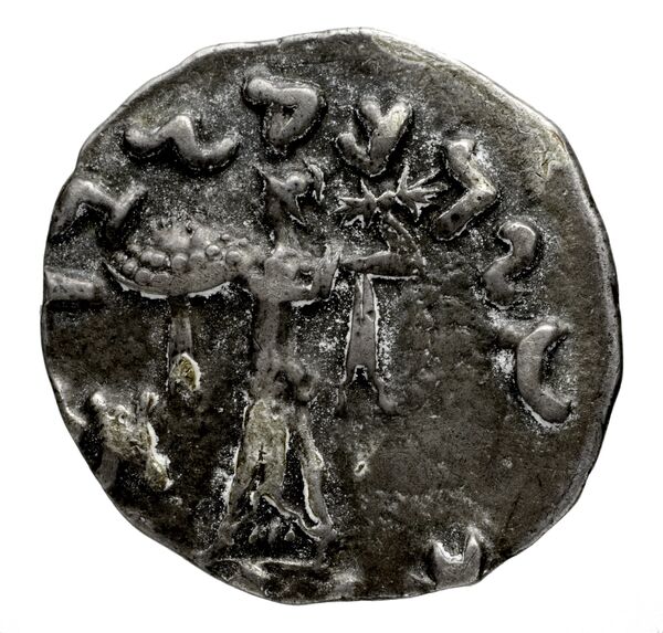 Bactrian and Indo-Greek Coinage Menander I 13.19, реверс, bnf-bigr