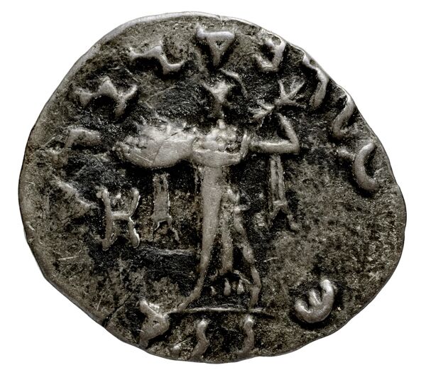 Bactrian and Indo-Greek Coinage Menander I 13.19, реверс, bnf-bigr