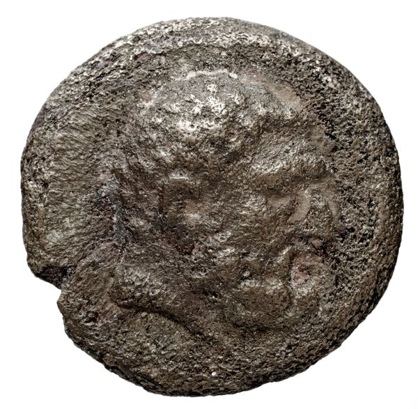 Bactrian and Indo-Greek Coinage Euthydemus I 9.1, аверс, bnf-bigr