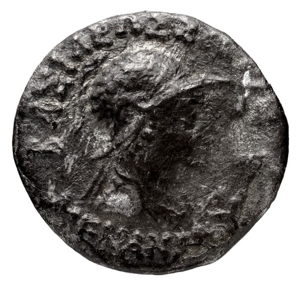 Bactrian and Indo-Greek Coinage Menander I 11.3, аверс, bnf-bigr