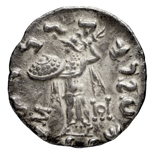 реверс Bactrian and Indo-Greek Coinage Menander I 14.9