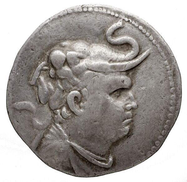 Bactrian and Indo-Greek Coinage Demetrius I 1.5, аверс, bnf-bigr