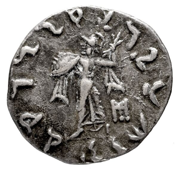 Bactrian and Indo-Greek Coinage Menander I 16.1, реверс, bnf-bigr