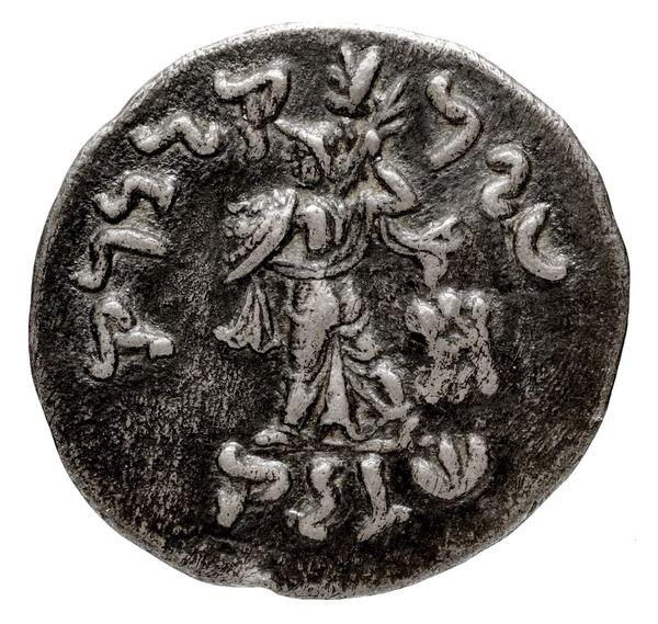 Bactrian and Indo-Greek Coinage Menander I 16.6, реверс, bnf-bigr
