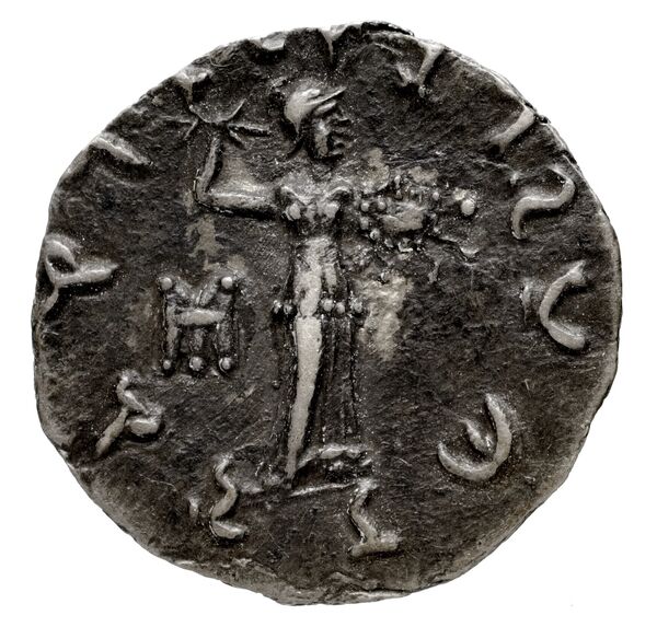 Bactrian and Indo-Greek Coinage Menander I 15.3, реверс, bnf-bigr
