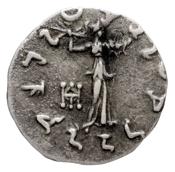 Bactrian and Indo-Greek Coinage Menander I 4.6, реверс, bnf-bigr