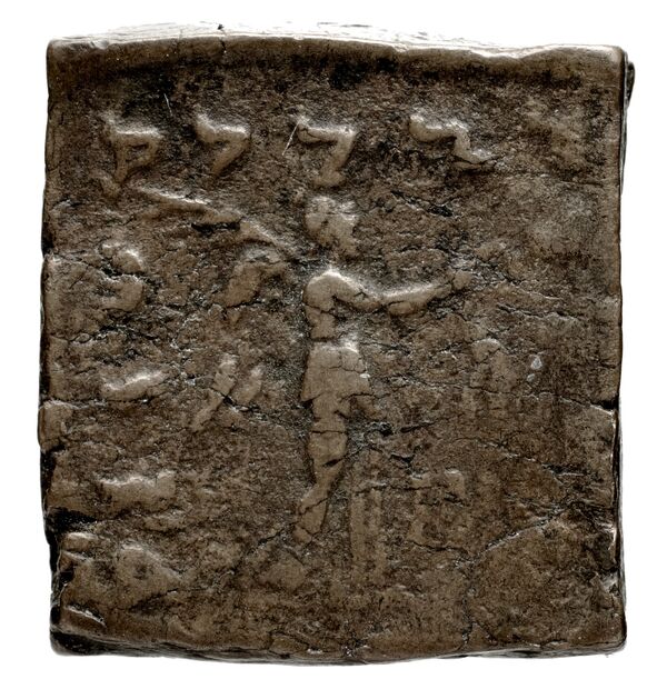 Bactrian and Indo-Greek Coinage Menander I 30.2, реверс, bnf-bigr
