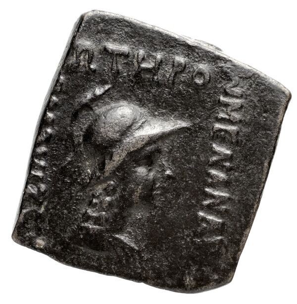 Bactrian and Indo-Greek Coinage Menander I 31.8, аверс, bnf-bigr