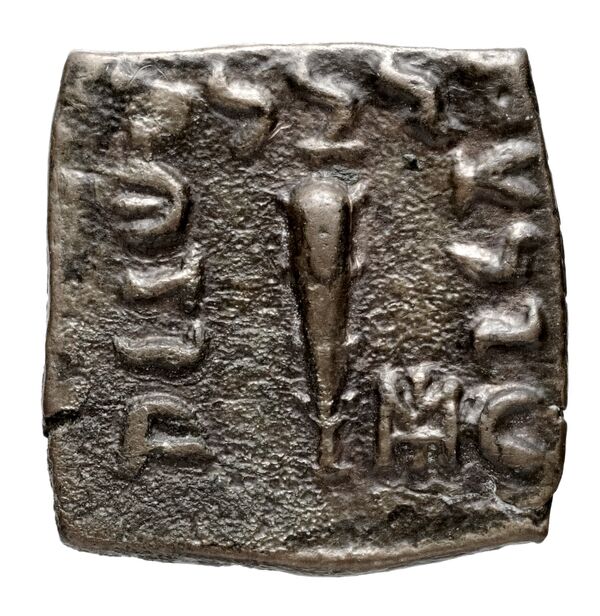 Bactrian and Indo-Greek Coinage Menander I 42.4, реверс, bnf-bigr