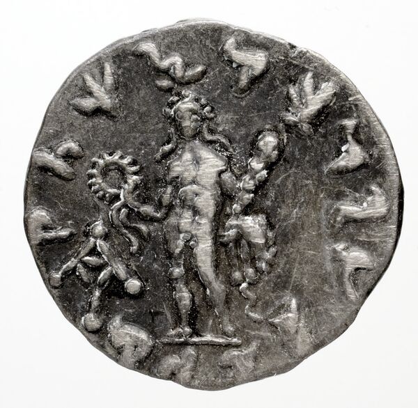 Bactrian and Indo-Greek Coinage Zoilus I 3.2, реверс, bnf-bigr