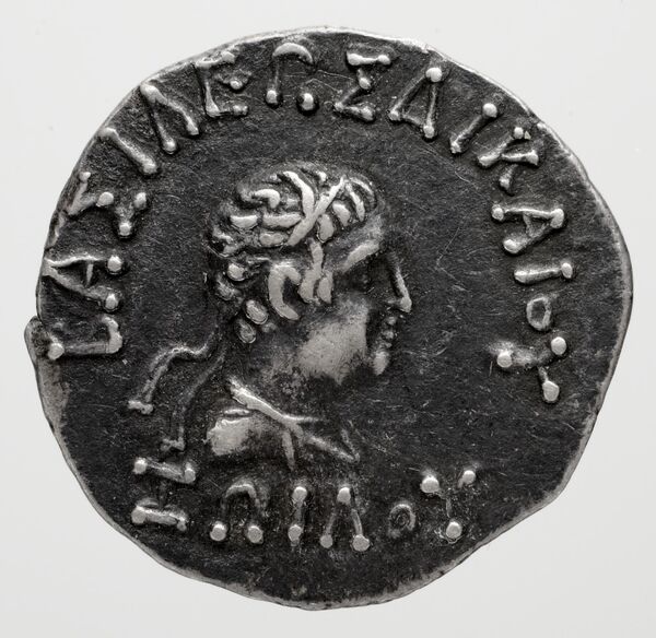 Bactrian and Indo-Greek Coinage Zoilus I 5.2, аверс, bnf-bigr