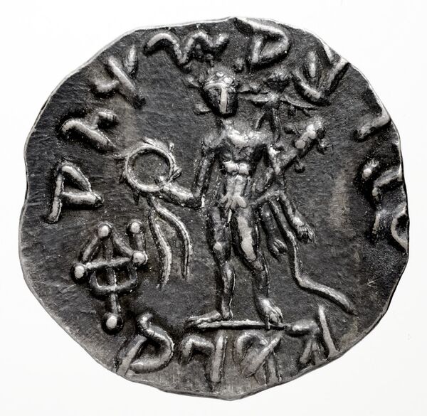 Bactrian and Indo-Greek Coinage Zoilus I 5.2, реверс, bnf-bigr