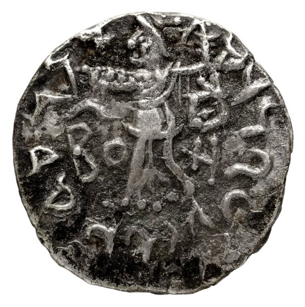 Bactrian and Indo-Greek Coinage Zoilus II 1.15, реверс, bnf-bigr