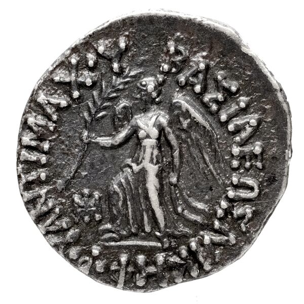 Bactrian and Indo-Greek Coinage Antimachus II 1.4, аверс, bnf-bigr