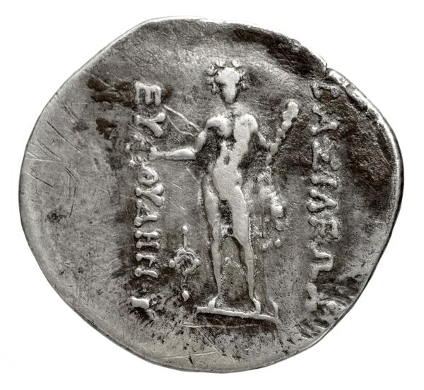 реверс Bactrian and Indo-Greek Coinage Euthydemus II 2.1