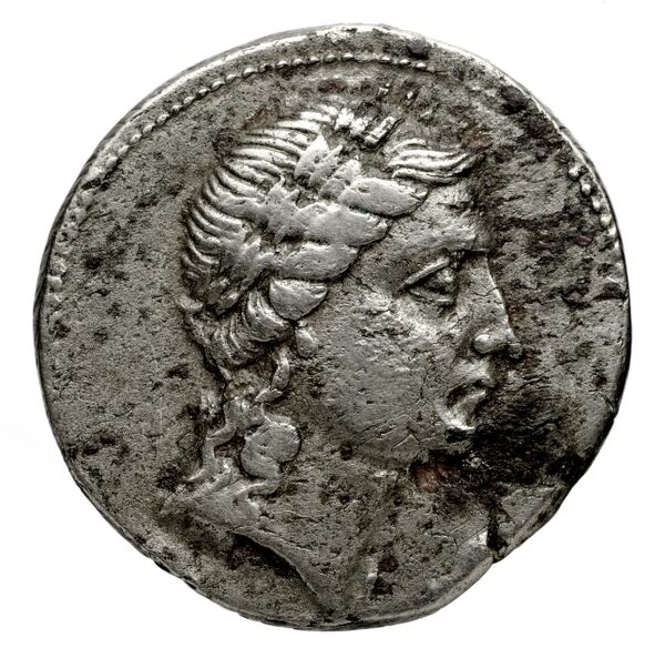 Bactrian and Indo-Greek Coinage Euthydemus II 6.2, аверс, bnf-bigr