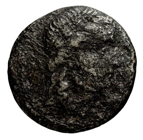 Bactrian and Indo-Greek Coinage Euthydemus II 6.2, аверс, bnf-bigr