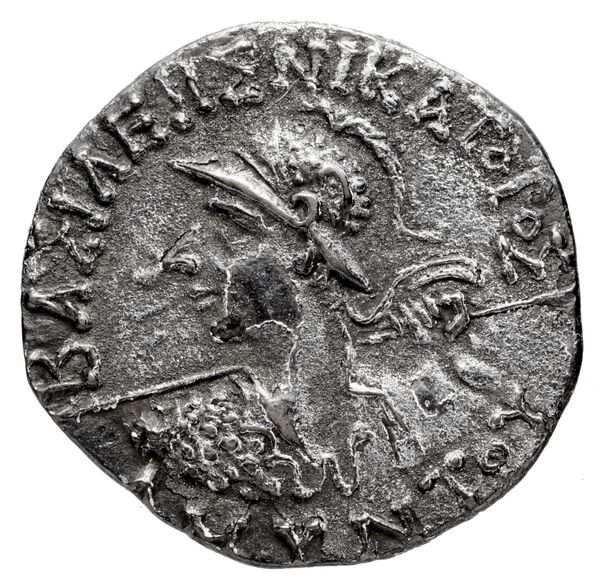 Bactrian and Indo-Greek Coinage Amyntas 13.4, аверс, bnf-bigr