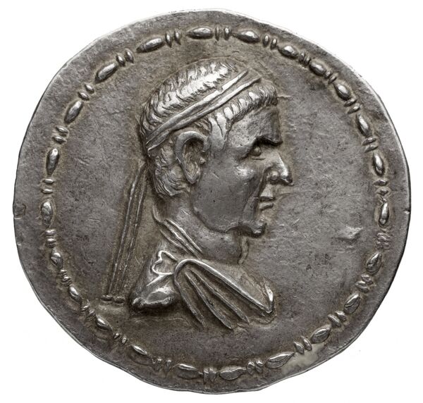 Hermaeus of Bactria obv