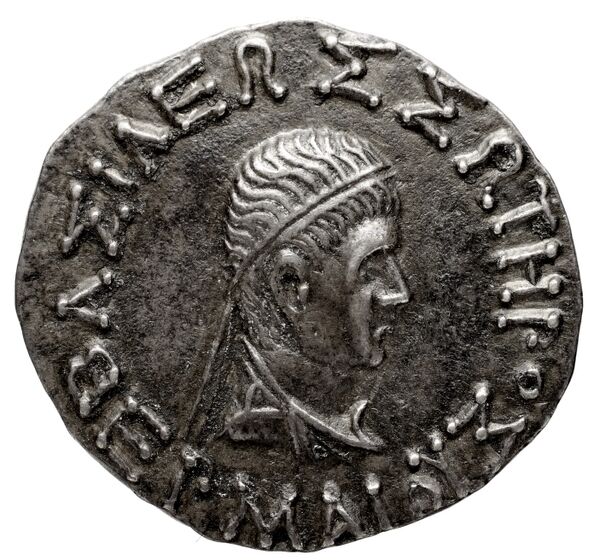 Bactrian and Indo-Greek Coinage Hermaeus 10.3, аверс, bnf-bigr
