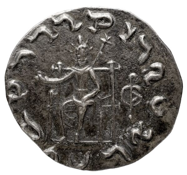 реверс Bactrian and Indo-Greek Coinage Hermaeus 10.3