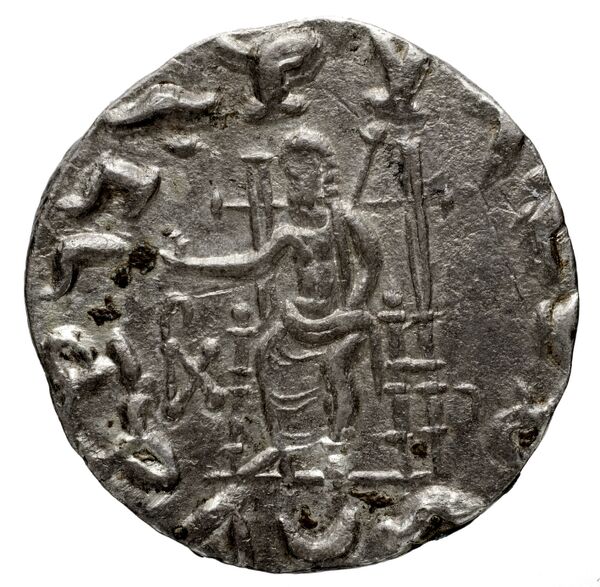 реверс Bactrian and Indo-Greek Coinage Hermaeus 14.1.2