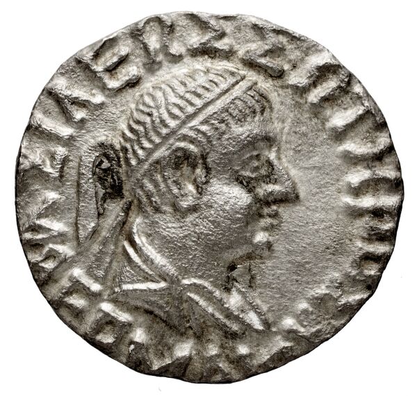 Bactrian and Indo-Greek Coinage Hermaeus 14.1.1, аверс, bnf-bigr