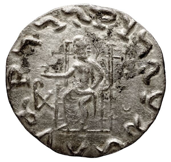 Bactrian and Indo-Greek Coinage Hermaeus 14.1.1, реверс, bnf-bigr