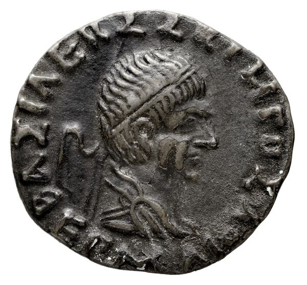 аверс Bactrian and Indo-Greek Coinage Hermaeus 12.2