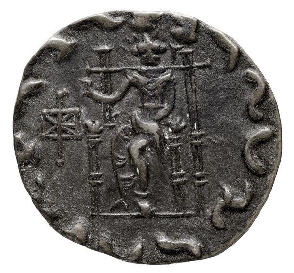 реверс Bactrian and Indo-Greek Coinage Hermaeus 12.2