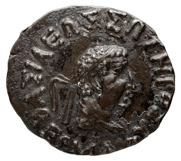 аверс Bactrian and Indo-Greek Coinage Hermaeus 14.2.3