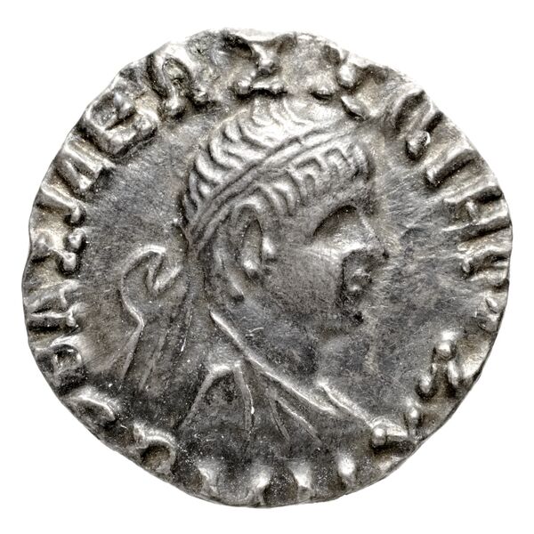Bactrian and Indo-Greek Coinage Hermaeus 11.12, аверс, bnf-bigr