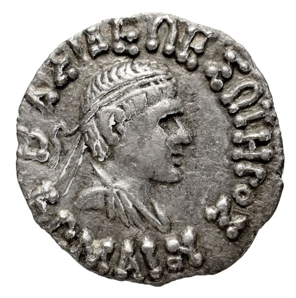 Bactrian and Indo-Greek Coinage Hermaeus 11.12, аверс, bnf-bigr