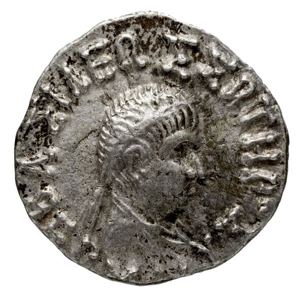 Bactrian and Indo-Greek Coinage Hermaeus 11.12, аверс, bnf-bigr