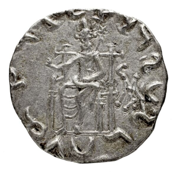 Bactrian and Indo-Greek Coinage Hermaeus 11.12, реверс, bnf-bigr
