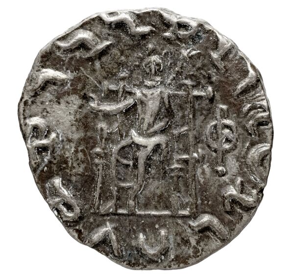 Bactrian and Indo-Greek Coinage Hermaeus 11.5, реверс, bnf-bigr