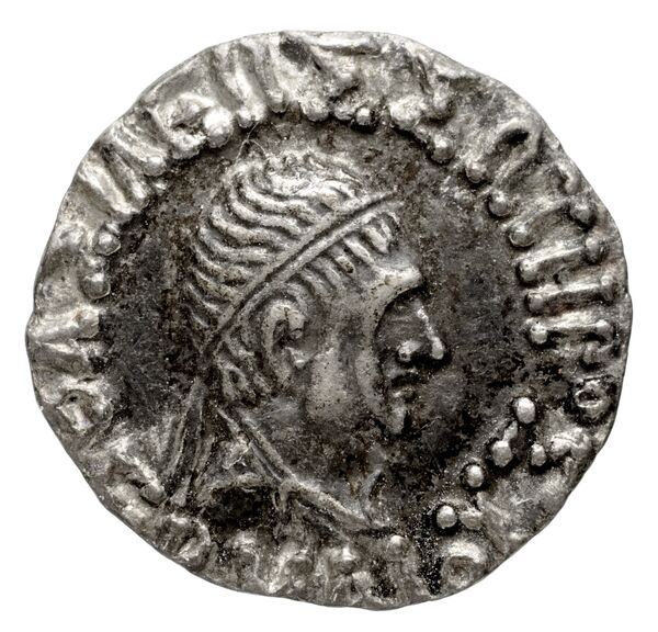 Bactrian and Indo-Greek Coinage Hermaeus 11.5, аверс, bnf-bigr
