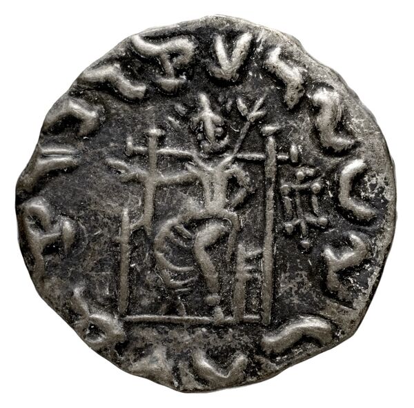 Bactrian and Indo-Greek Coinage Hermaeus 11.14, реверс, bnf-bigr