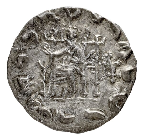 Bactrian and Indo-Greek Coinage Hermaeus 11.14, реверс, bnf-bigr