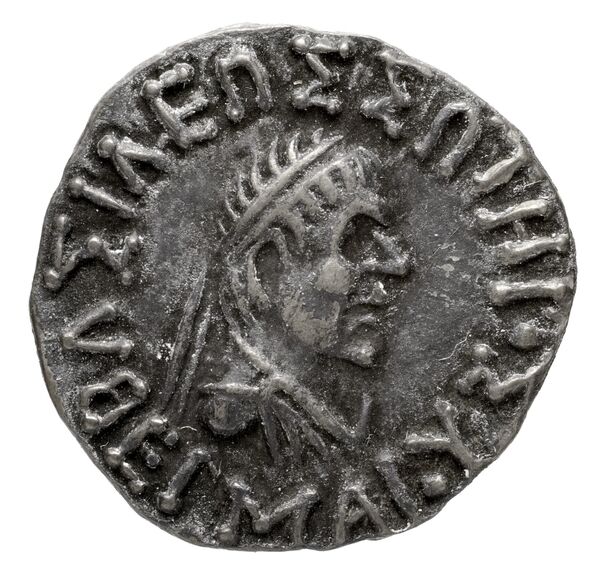 Bactrian and Indo-Greek Coinage Hermaeus 11.2, аверс, bnf-bigr