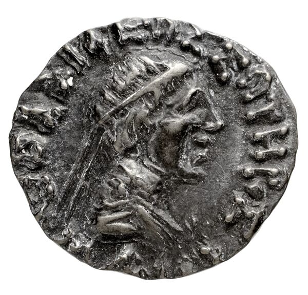 Bactrian and Indo-Greek Coinage Hermaeus 11.2, аверс, bnf-bigr