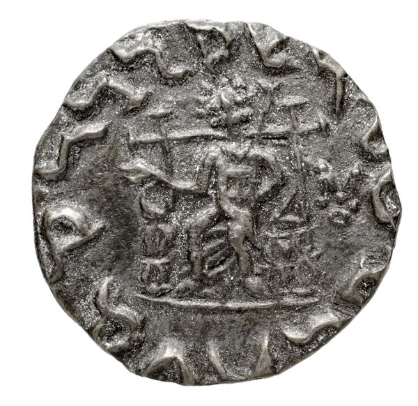 Bactrian and Indo-Greek Coinage Hermaeus 11.2, реверс, bnf-bigr