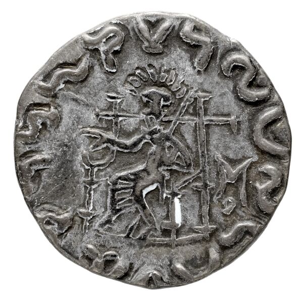 Bactrian and Indo-Greek Coinage Hermaeus 11.2, реверс, bnf-bigr