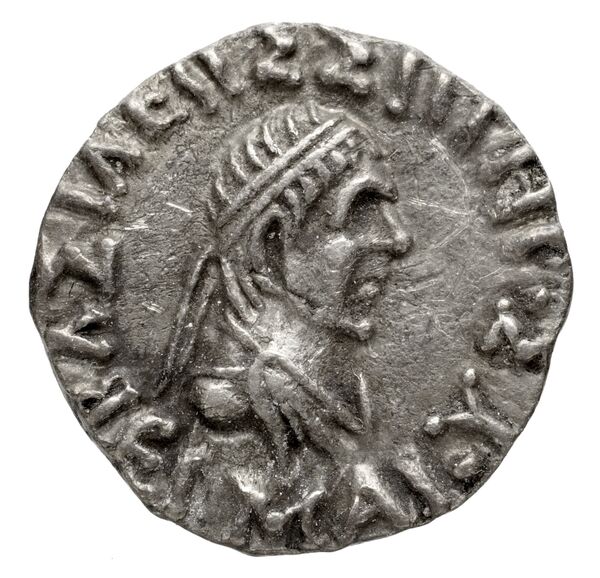 Bactrian and Indo-Greek Coinage Hermaeus 11.2, аверс, bnf-bigr