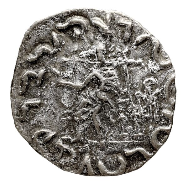 Bactrian and Indo-Greek Coinage Hermaeus 11.10, реверс, bnf-bigr
